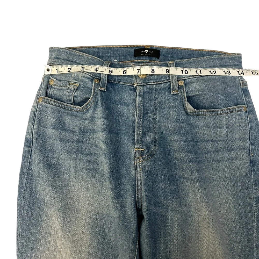 7 For All Mankind Josefina Slim Fit Boyfriend‎ Jeans Buttonfly Women’s Sz 26
